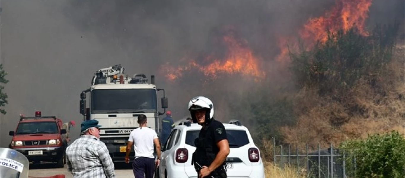 Φωτιά και στην Ερμιονίδα Αργολίδας